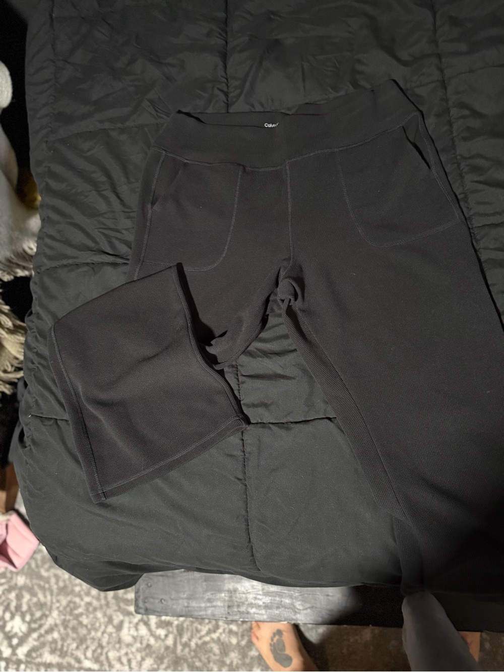 Calvin Klein Performance Black High-Rise Leggings